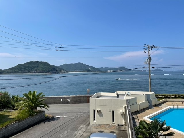 ヴィラフェニックス岡崎海岸の展望