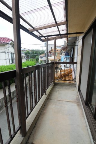 松が丘北町賃貸戸建てのバルコニー