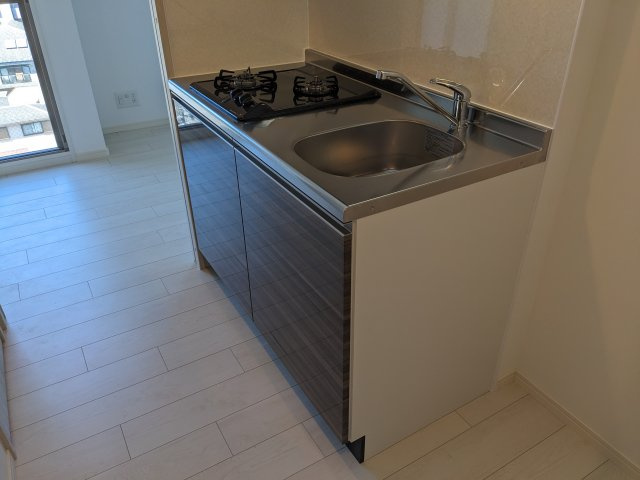 グルーブ神戸元町アリアのキッチン|きれいなキッチンです