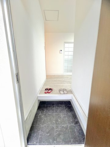 中嶋コーポの玄関