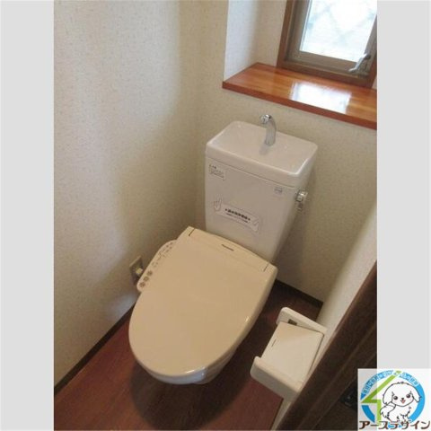 プランドール岡本のトイレ|パース写真