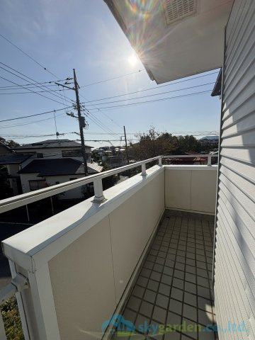 厚木市毛利台2丁目　中古戸建のバルコニー