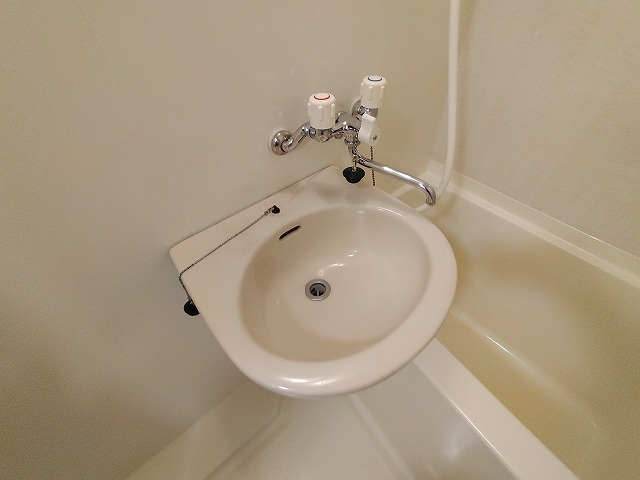 神戸市東灘区青木５丁目の賃貸マンションの洗面所|洗面台