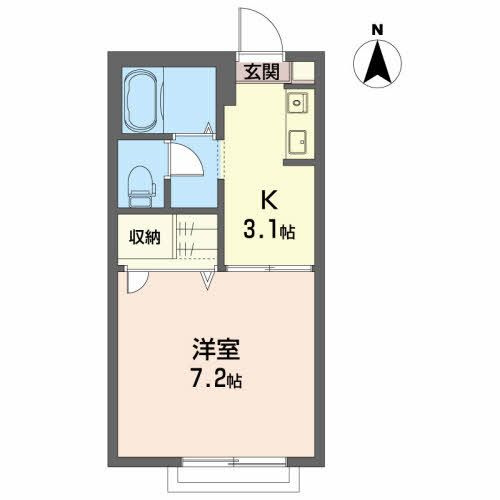 アリス北上の間取り