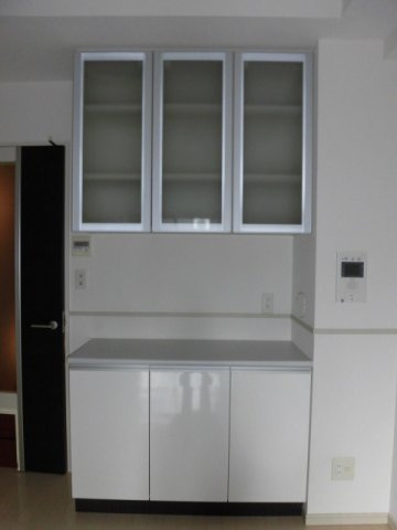 大阪市天王寺区筆ケ崎町の賃貸マンションの収納