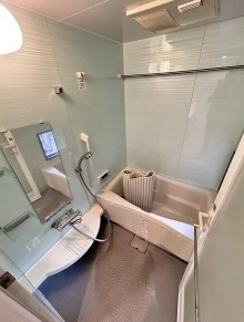 大阪市天王寺区筆ケ崎町の賃貸マンションの浴室