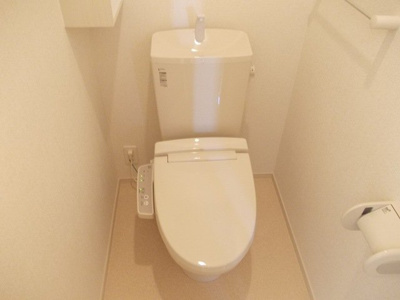 【トイレ】 | カーサ・クスノキ | 清潔感のあるトイレです