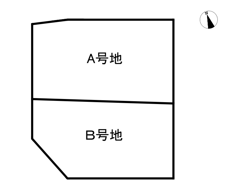 姫路市飾東町佐良和/売土地の区画図
