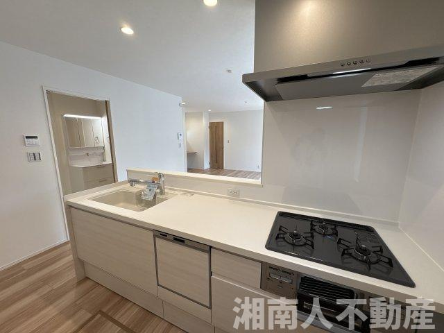 平塚市花水台 　新築戸建のキッチン|お料理しやすいキッチンです