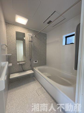 平塚市花水台 　新築戸建の浴室|きれいなお風呂です