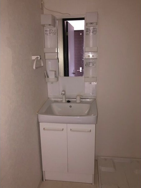 オクトレーベン新大阪の洗面所