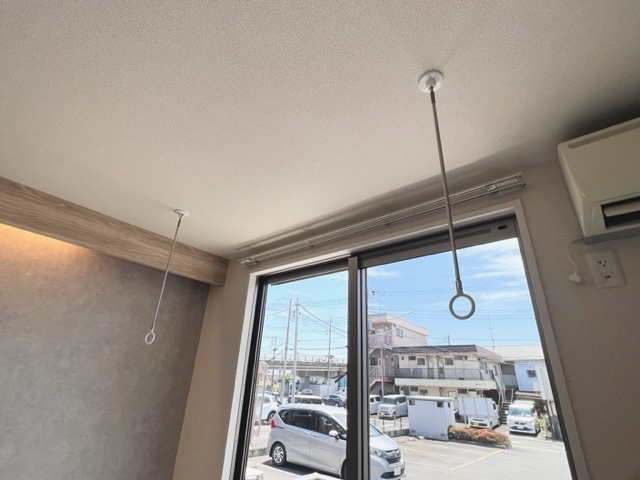 フルエクセルⅡの設備|室内物干しもあり雨の日も安心