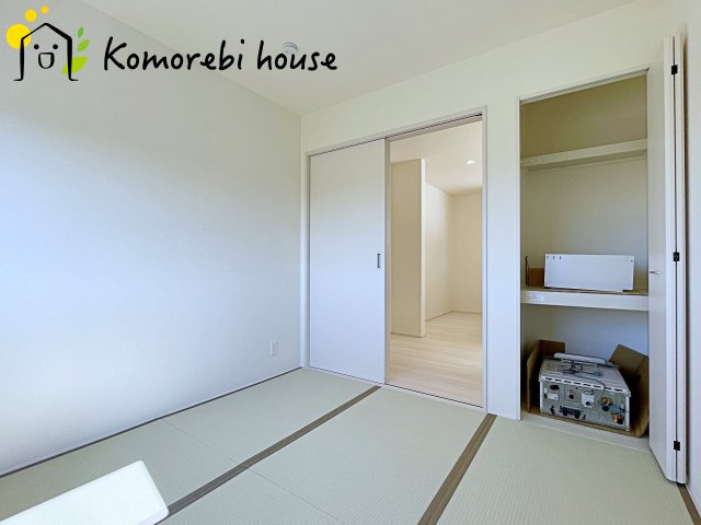 さいたま市西区宝来　新築一戸建て　リーブルガーデン　01の和室|和室があると、家にあたたかい雰囲気が生まれます