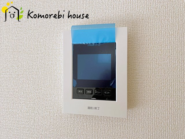 さいたま市西区宝来　新築一戸建て　リーブルガーデン　01の防犯設備|モニター付インターホンです