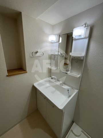 フォレステージュ北堀江の独立洗面台|フォレステージュ北堀江　独立洗面台