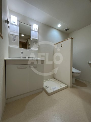 フォレステージュ北堀江の洗面所|フォレステージュ北堀江　洗面脱衣所