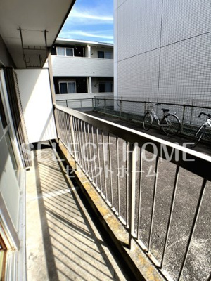 【バルコニー】 | コーポ眞朝 | 陽当たり良好なバルコニーです