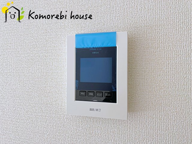さいたま市西区宝来　新築一戸建て　リーブルガーデン　02の防犯設備|モニター付インターホンです
