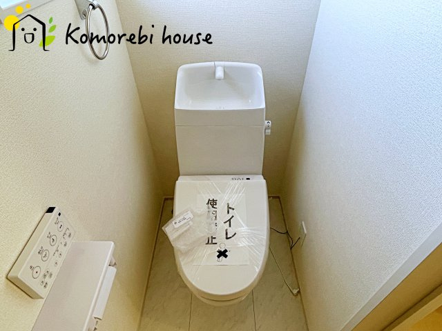 さいたま市西区宝来　新築一戸建て　リーブルガーデン　02のトイレ|シンプルで使いやすいトイレです