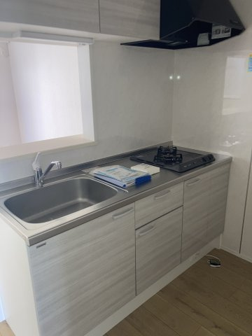 フルールポミエA棟のキッチン