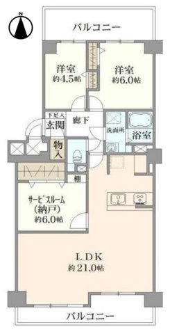 【仲介手数料無料／中村区】コープ野村稲西
