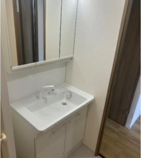 【仲介手数料無料／中村区】コープ野村稲西の独立洗面台