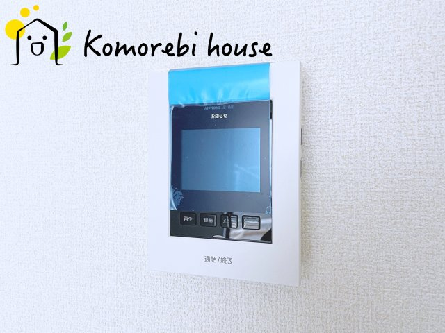 さいたま市西区宝来　新築一戸建て　リーブルガーデン　03の防犯設備|モニター付インターホンです
