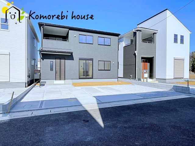 さいたま市西区宝来　新築一戸建て　リーブルガーデン　03の駐車場|駐車場に車を止められます