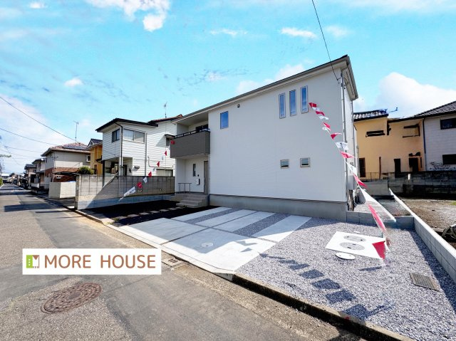 大泉町坂田5期　新築住宅 1号棟の外観