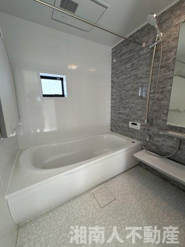 平塚市花水台 　新築戸建の浴室|ゆったり過ごせるお風呂です