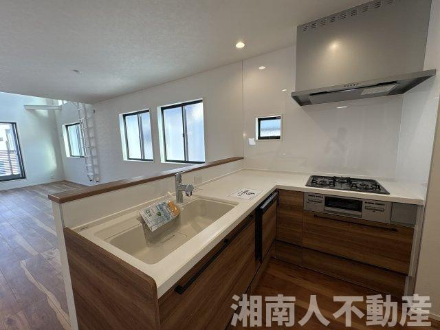 平塚市花水台 　新築戸建のキッチン|きれいなキッチンです