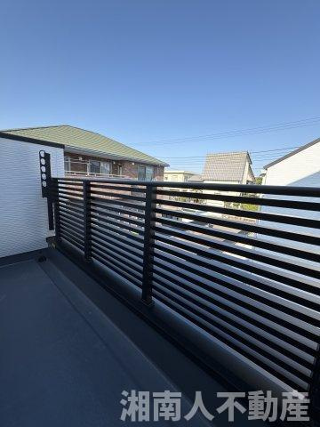 平塚市花水台 　新築戸建のバルコニー|陽当たり良好なバルコニーです