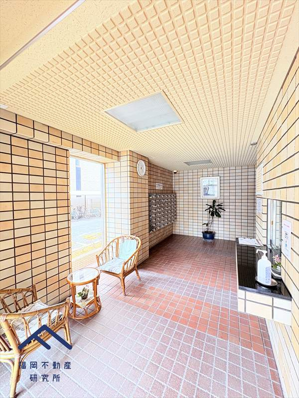 ガーデンハイツ大濠のエントランス