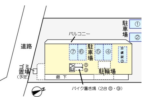 サンジョイアの区画図