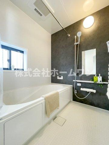青梅新町3期　新築戸建の浴室|ゆったり過ごせるお風呂です