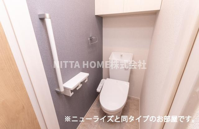 カーサ　Ｋ　スワンⅡのトイレ|【イメージ写真】温水洗浄付きのトイレです＊