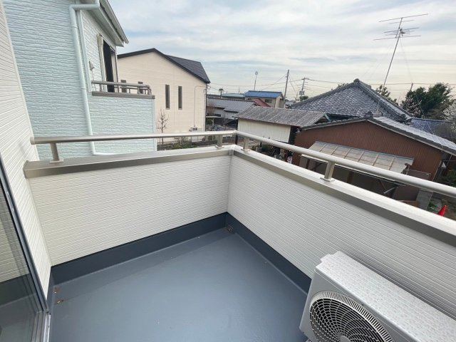 吉川市上内川　新築戸建　全2棟　1号棟のバルコニー|同施工会社の参考写真になります。