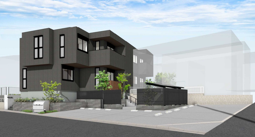 （仮称）中町3丁目メゾンの外観