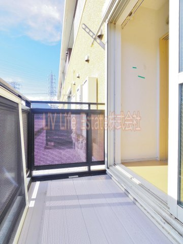 カーサ・プリマベーラのバルコニー