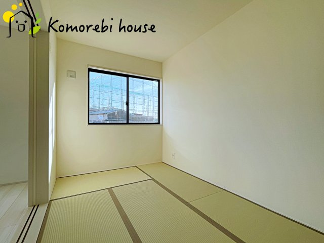 さいたま市西区宝来　新築一戸建て　リーブルガーデン　05の和室|26.2.9撮影済み