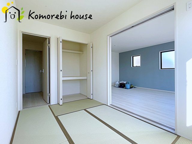 さいたま市西区宝来　新築一戸建て　リーブルガーデン　05の和室|26.2.9撮影済み