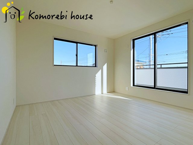 さいたま市西区宝来　新築一戸建て　リーブルガーデン　05の寝室|26.2.9撮影済み