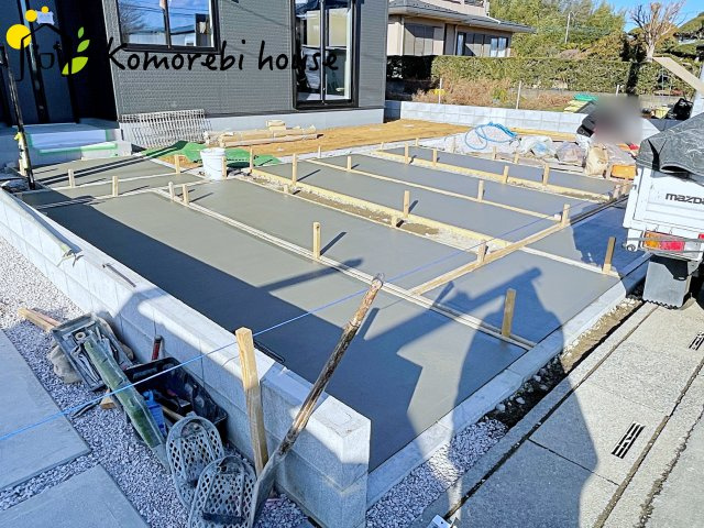 さいたま市西区宝来　新築一戸建て　リーブルガーデン　05の駐車場|26.2.9撮影済み