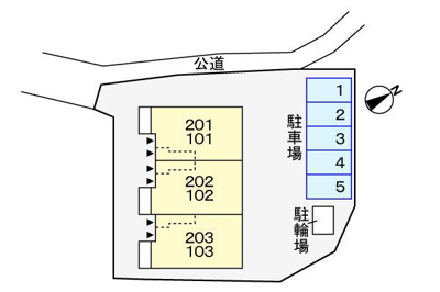 【駐車場】 | ラヴィーヌ
