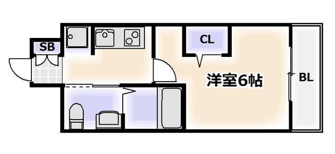 【間取り】 | エステムコート難波Ⅳアトリ