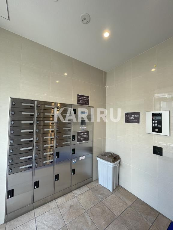 プライム大阪城北のエントランス