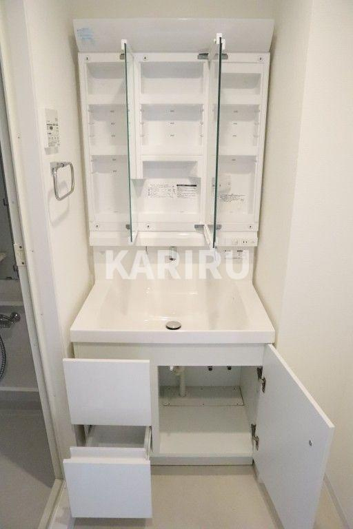 プライム大阪城北の洗面所