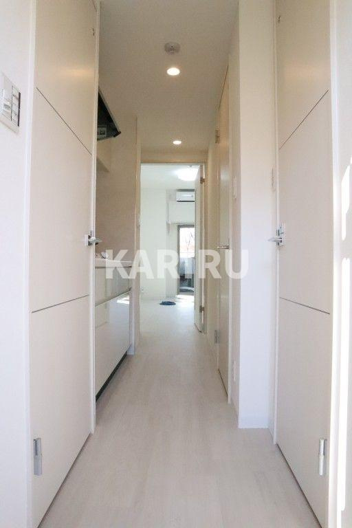 プライム大阪城北の玄関