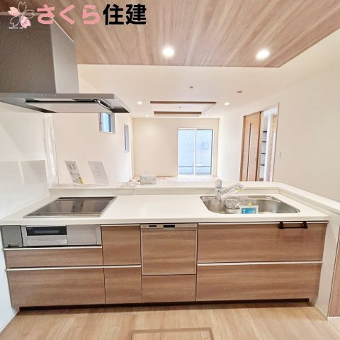 ブルーミングガーデン宇都宮市京町　1号棟のキッチン