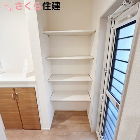 ブルーミングガーデン宇都宮市京町　1号棟の収納